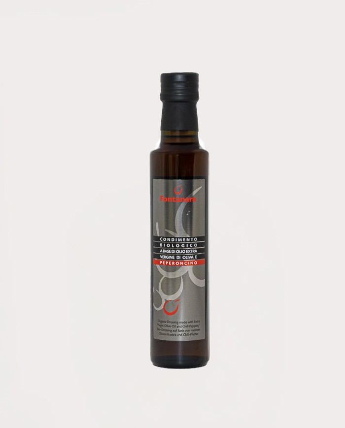 Condimento BIO a base di Olio Extra Vergine e Peperoncino 250ml