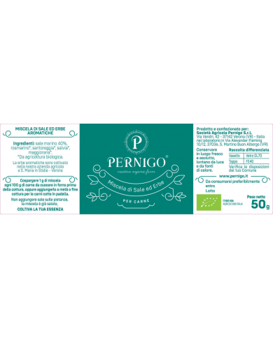 Miscela di Sale ed Erbe per Carne PERNIGO