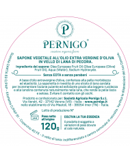 Handgemachte Seife aus extra nativem Olivenöl, umhüllt mit Schafwollfilz