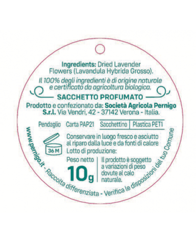 Sacchetto profumato di Lavanda PERNIGO
