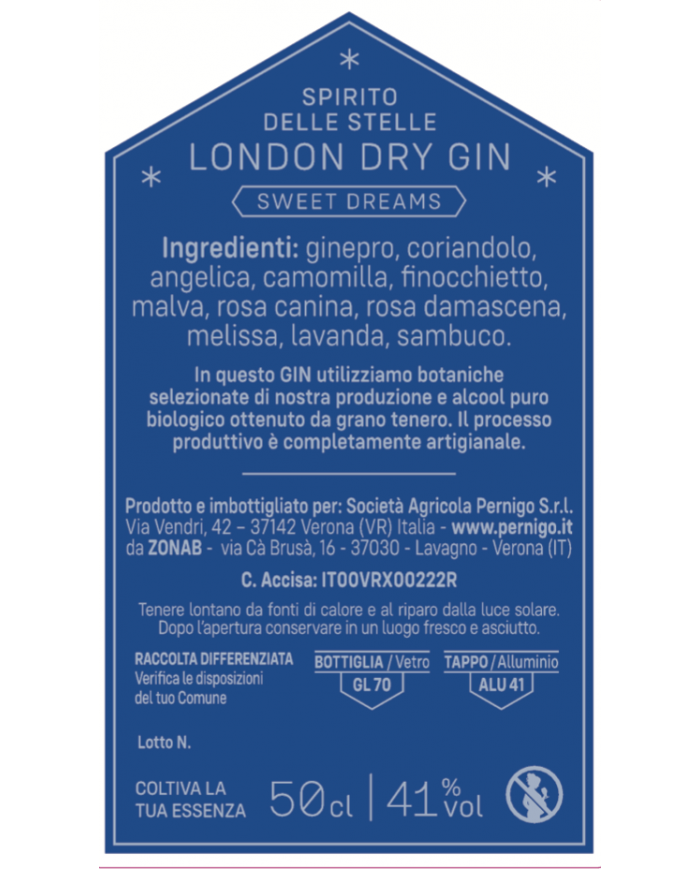 GEIST DER STERNE - London Dry GIN Sweet Dreams