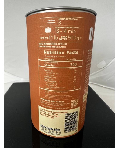 Riso Aromatico "O" Barattolo 500gr