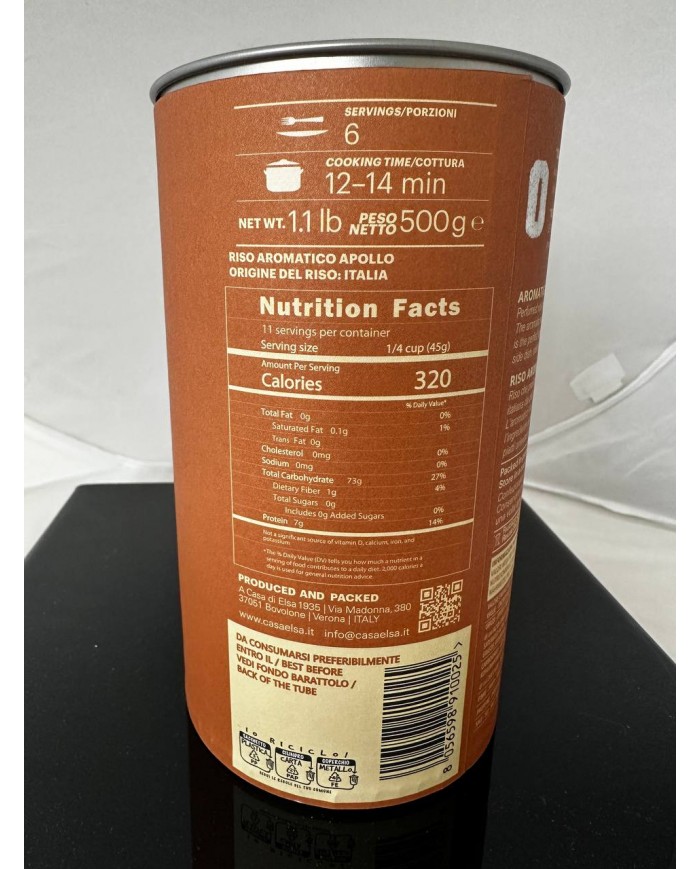 Aromatischer Reis "O" im Glas 500gr