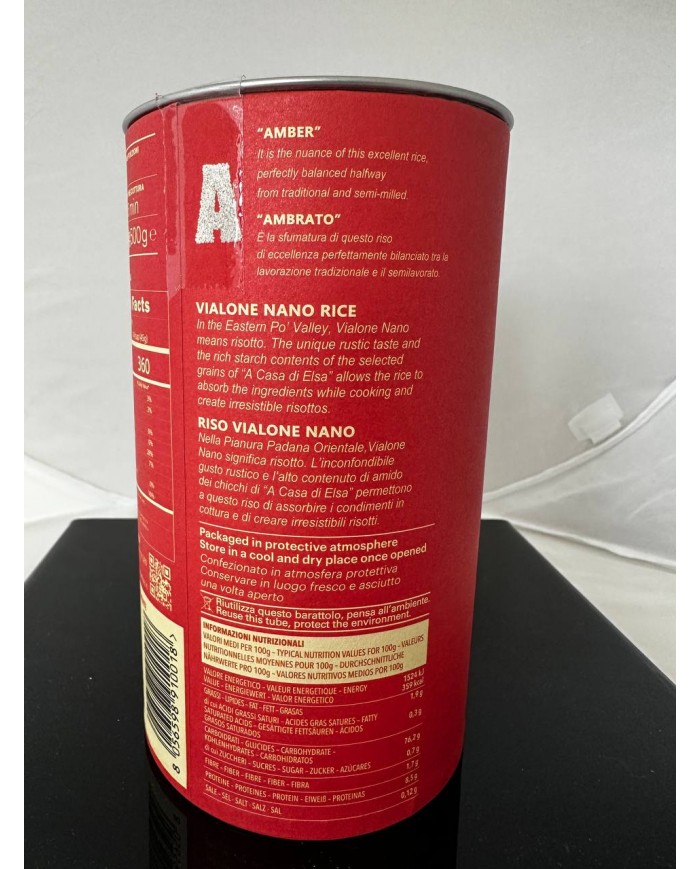 Vialone Nano "A" Reis 500 g - Glas