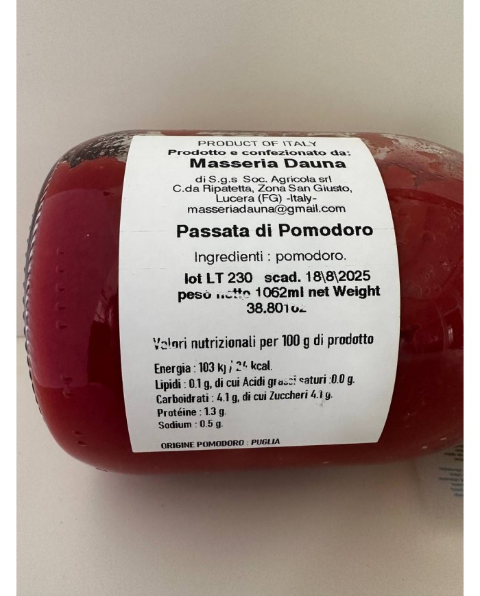 Tomato sauce 1062 ml