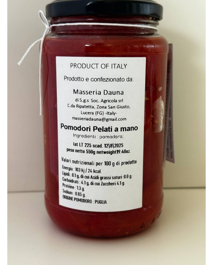 Handgeschälte Tomaten 580 ml