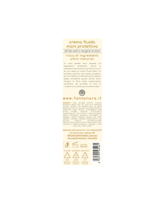 Fluid hand cream 100 ml