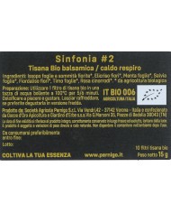 Tisana BIO balsamica Sinfonia 2 - Caldo Respiro