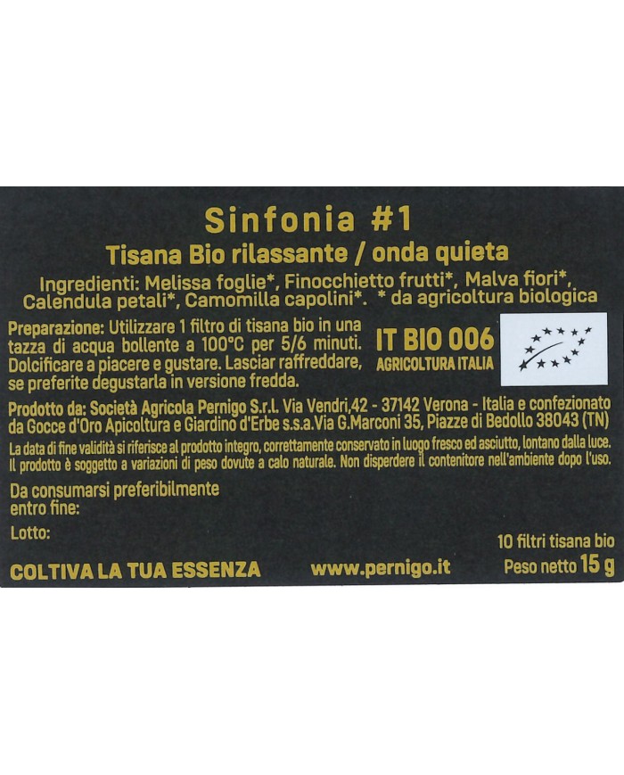 Symphony 1 Herbal Tea - Quiet Wave