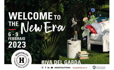Vieni a trovarci a Hospitality: Pad. B4 - 2° Piano Stand: C17 | 6-9 Febbraio, Riva del Garda